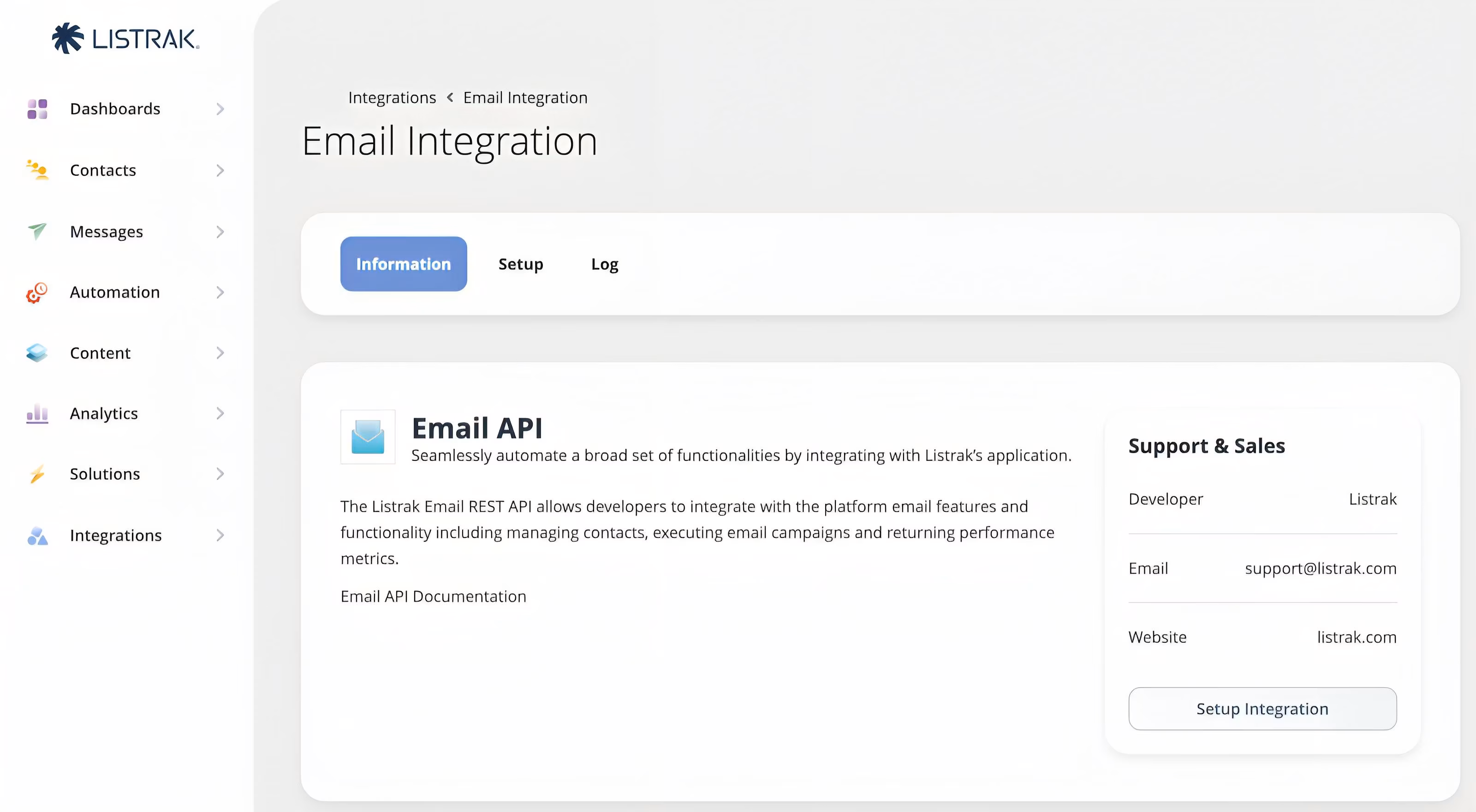 Listrak emailable integration 3