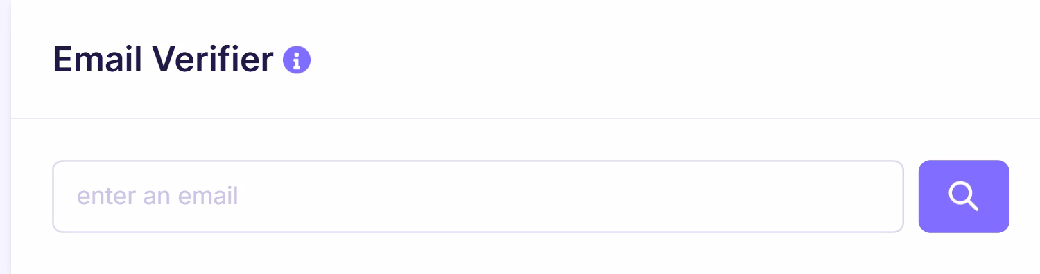 Single email verifier - Emailable